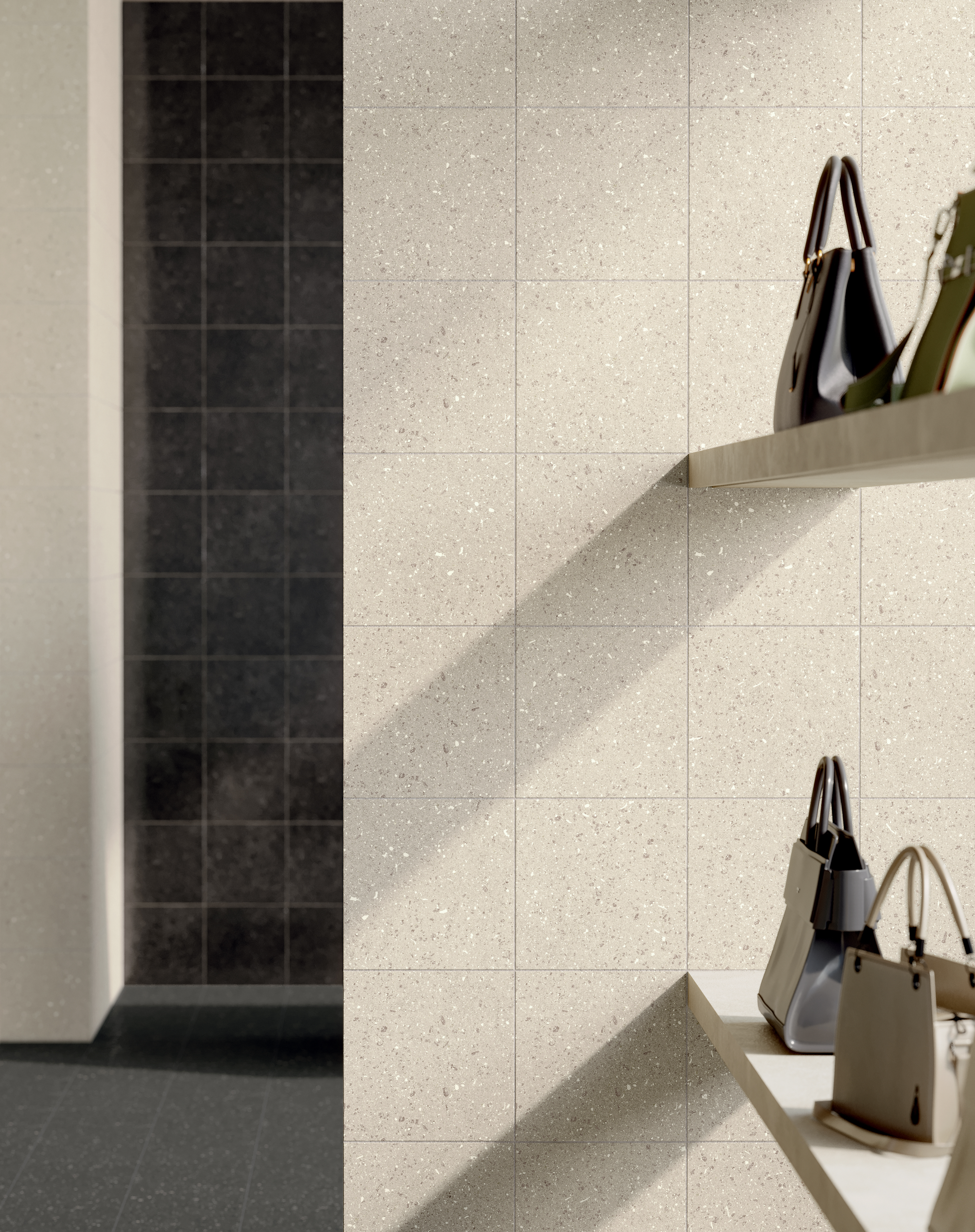 Steinoptik Beige 20x20cm