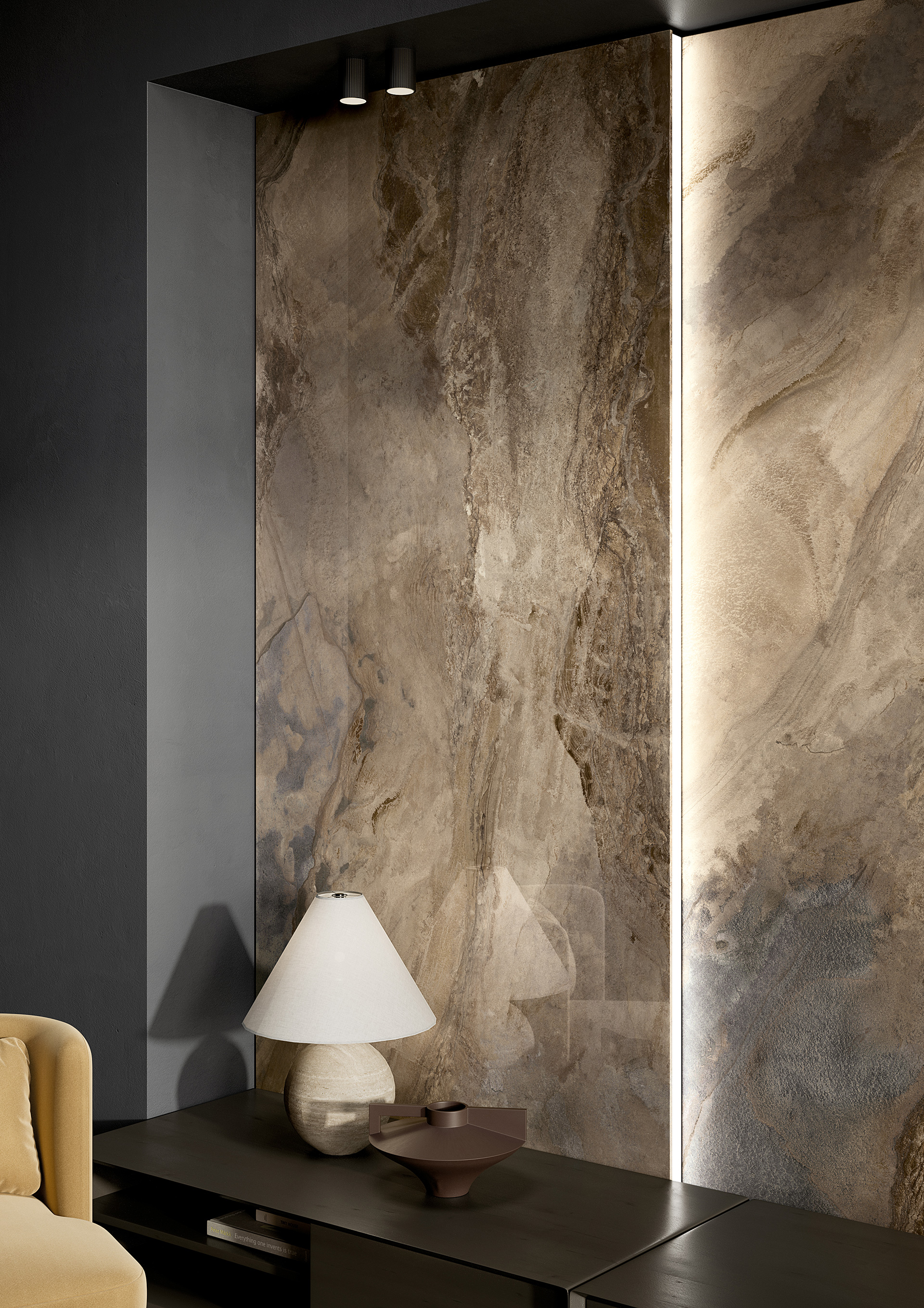Steinoptik Natural poliert 60x120cm