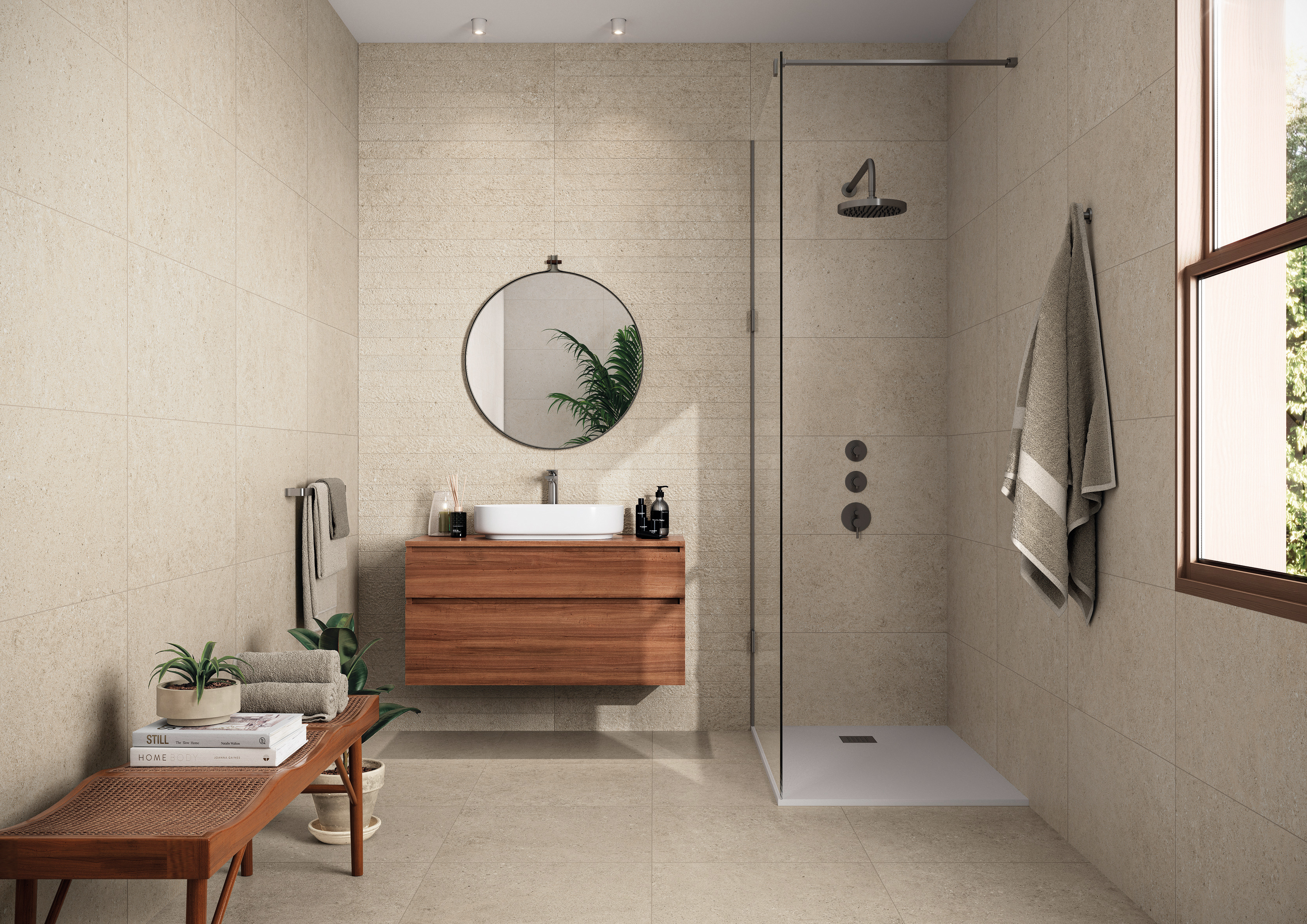 Steinoptik Sand 60x120cm