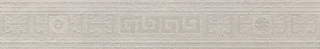Versace Greek Bordüre bianco 12,5x80cm