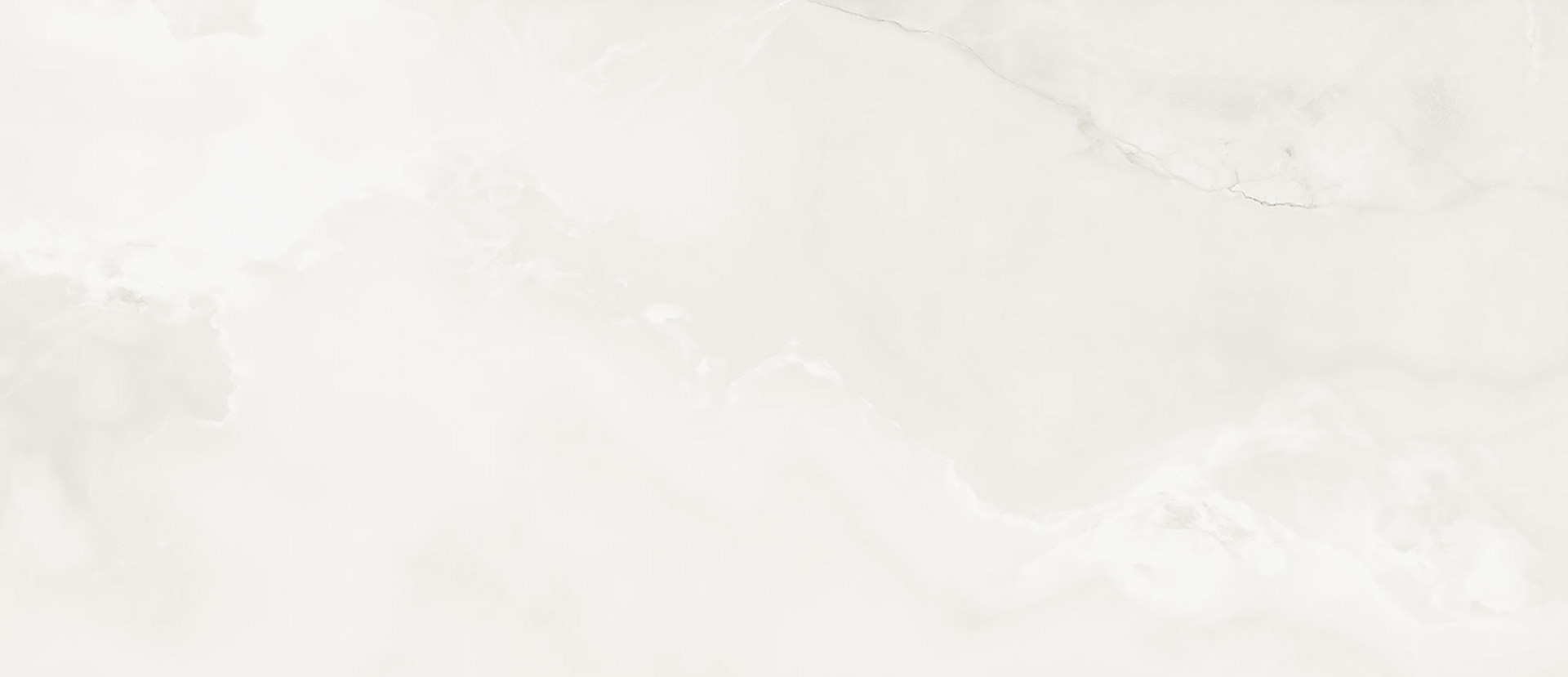 Marmoroptik Onyx White Absolute poliert 120x278cm