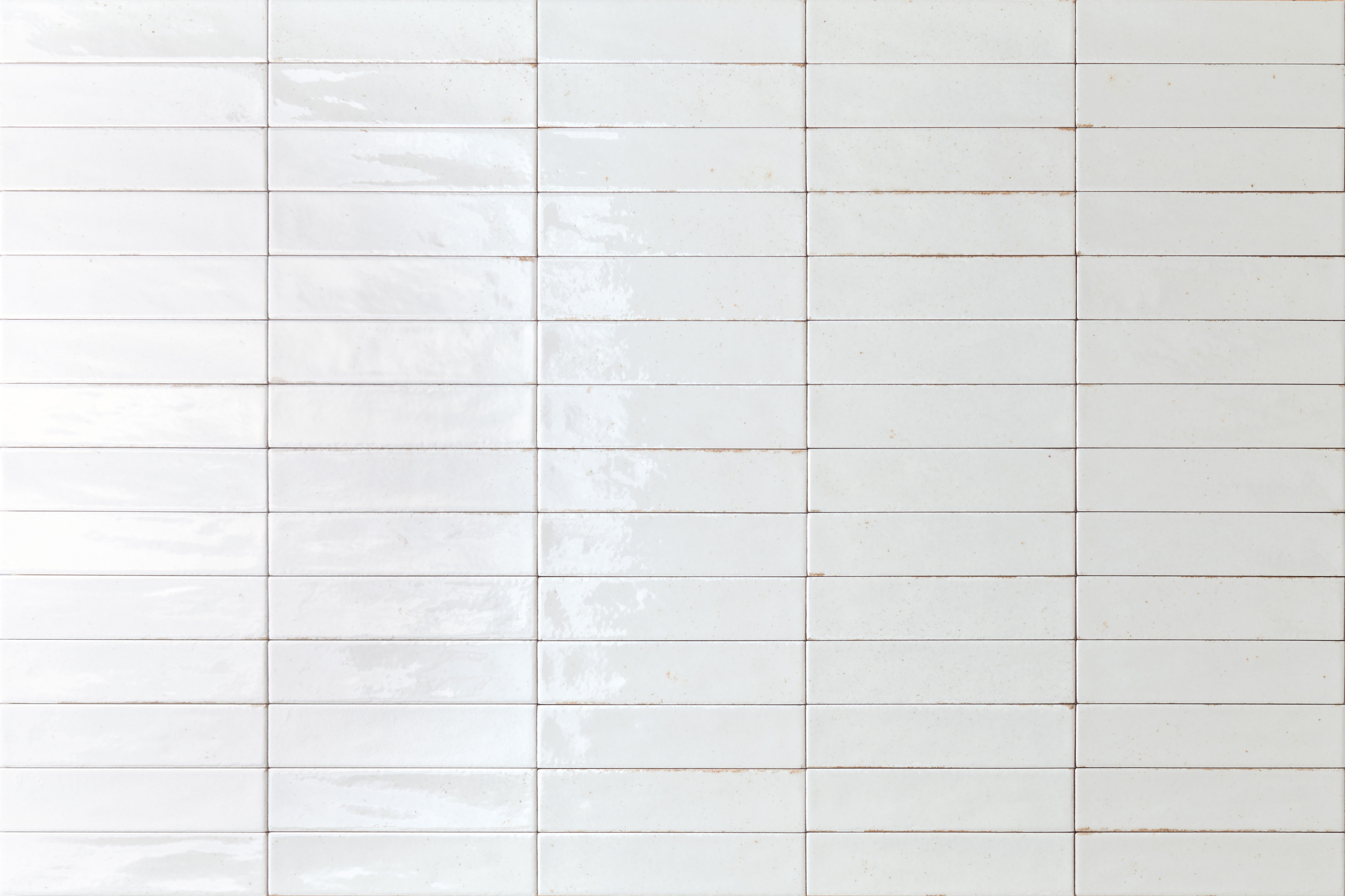 Wandverkleidung White 6x25 cm glänzend