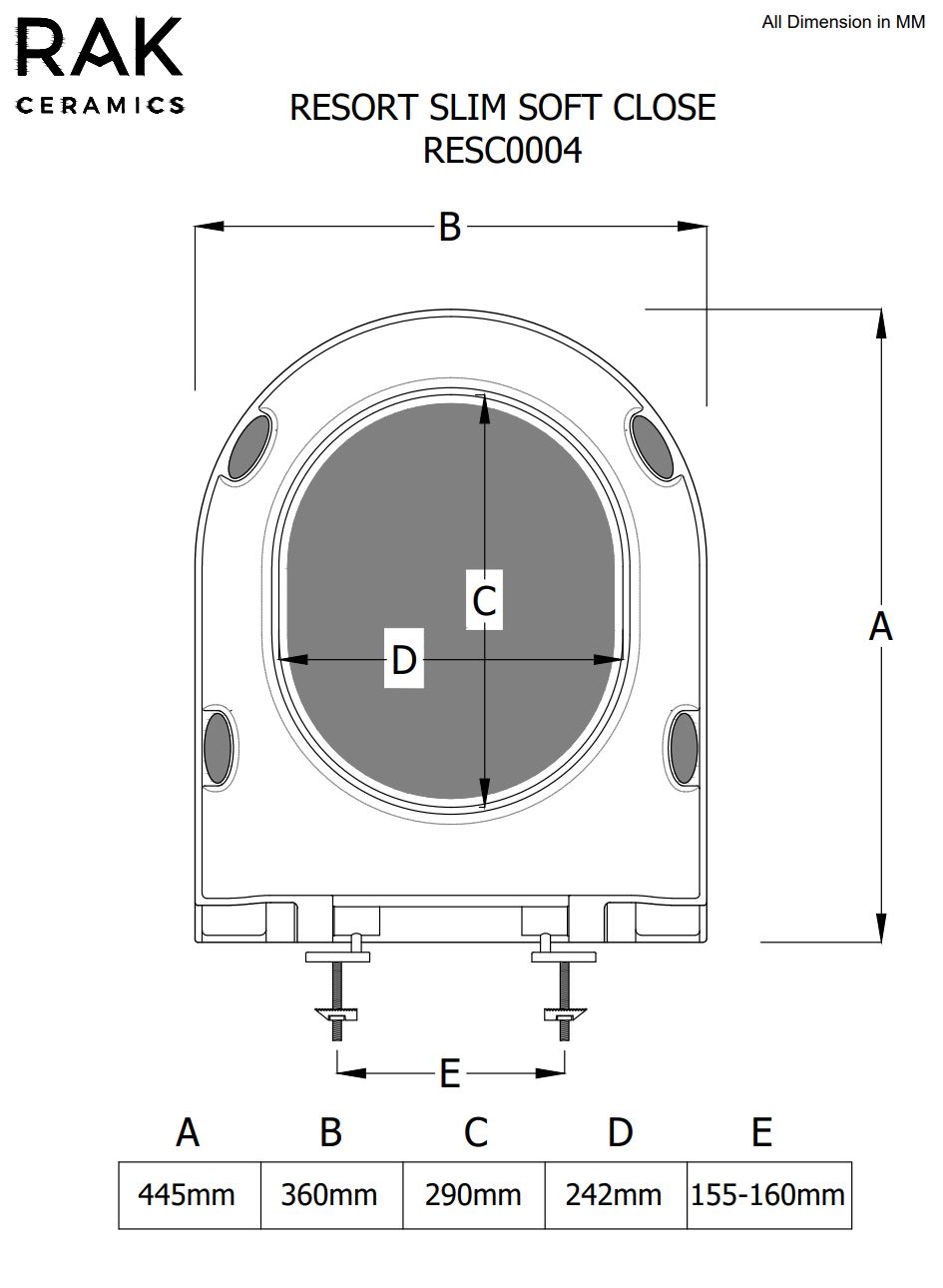 Isola WC-Sitz Soft Close