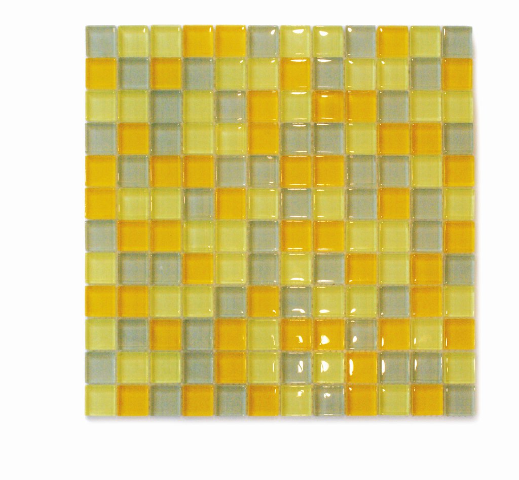 Glasmosaik Lemon 31,8x31,8 cm