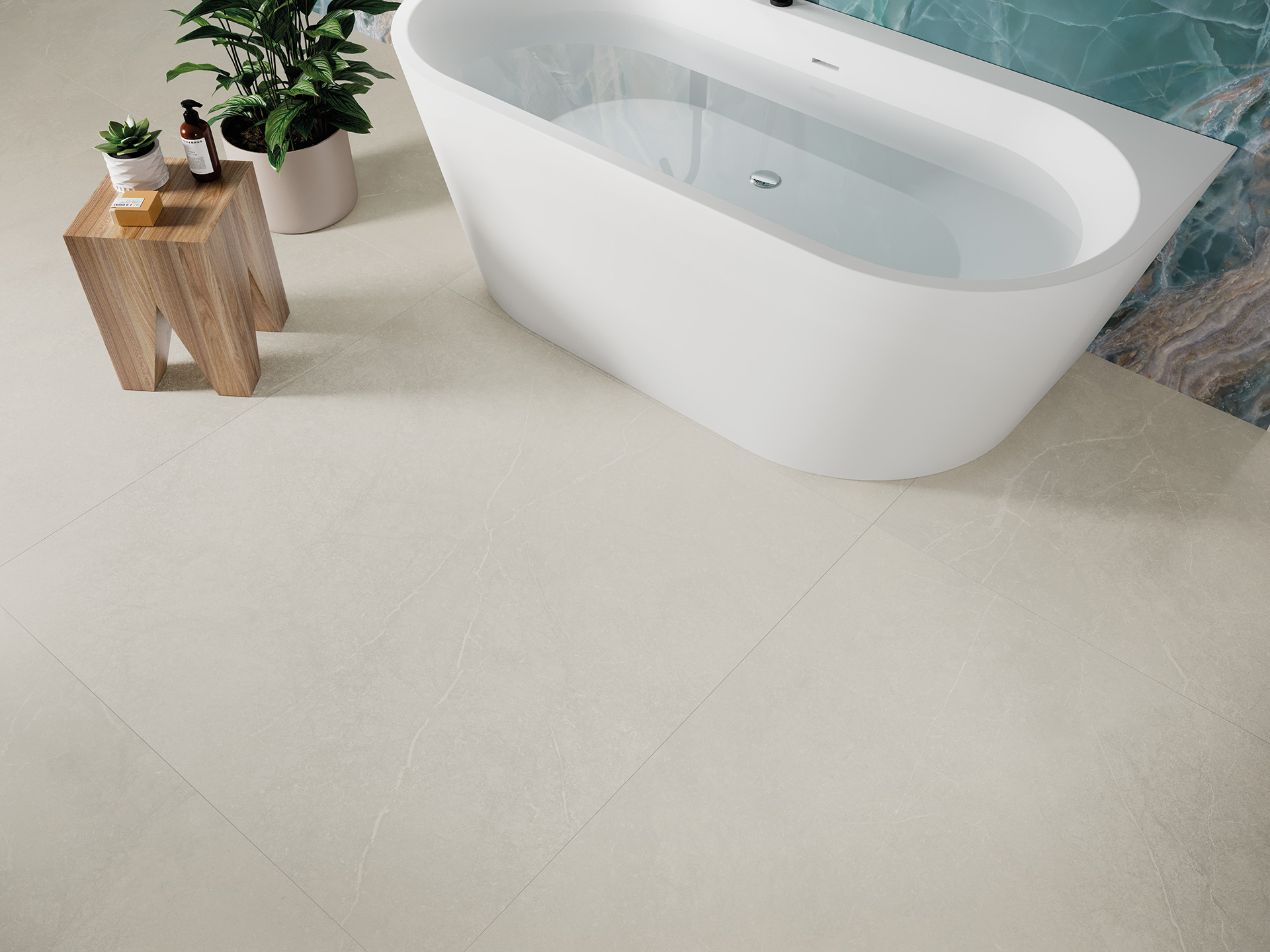 Betonoptik Sand 120x280cm