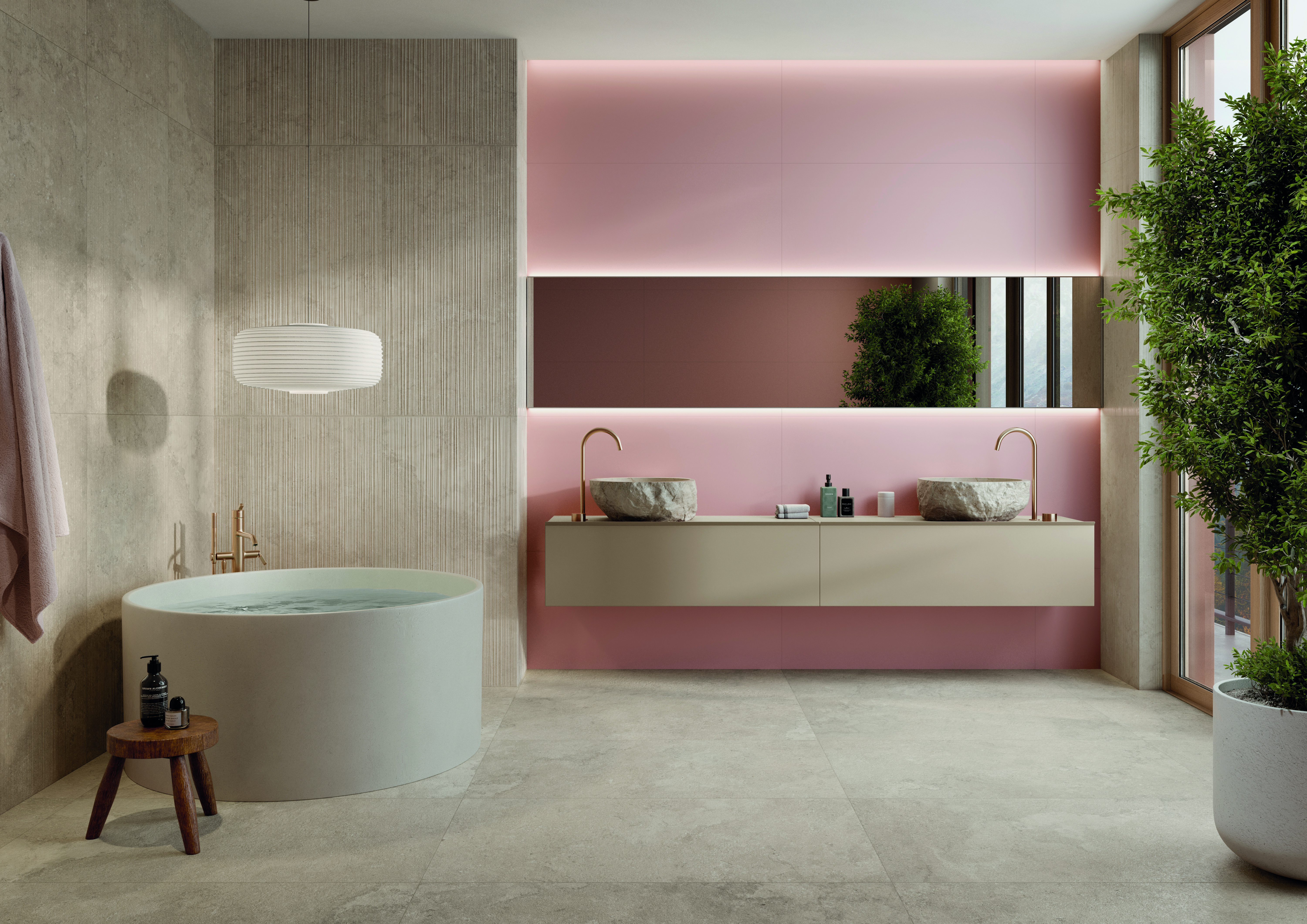 Steinoptik Elfenbein 60x60cm