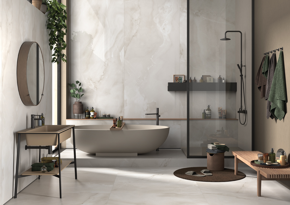 Marmoroptik Onyx White Absolute 60x120cm