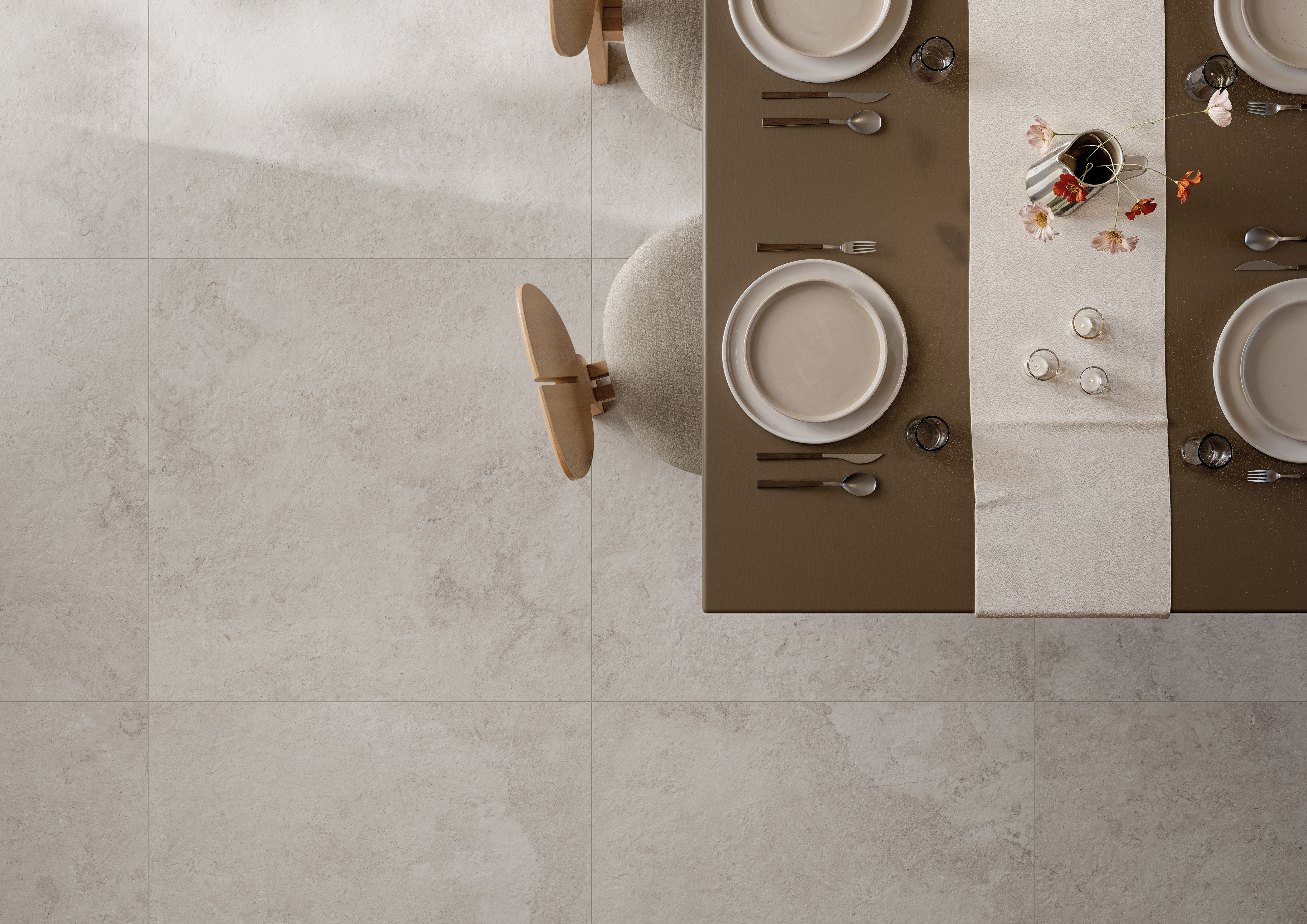 Steinoptik White 60x60cm