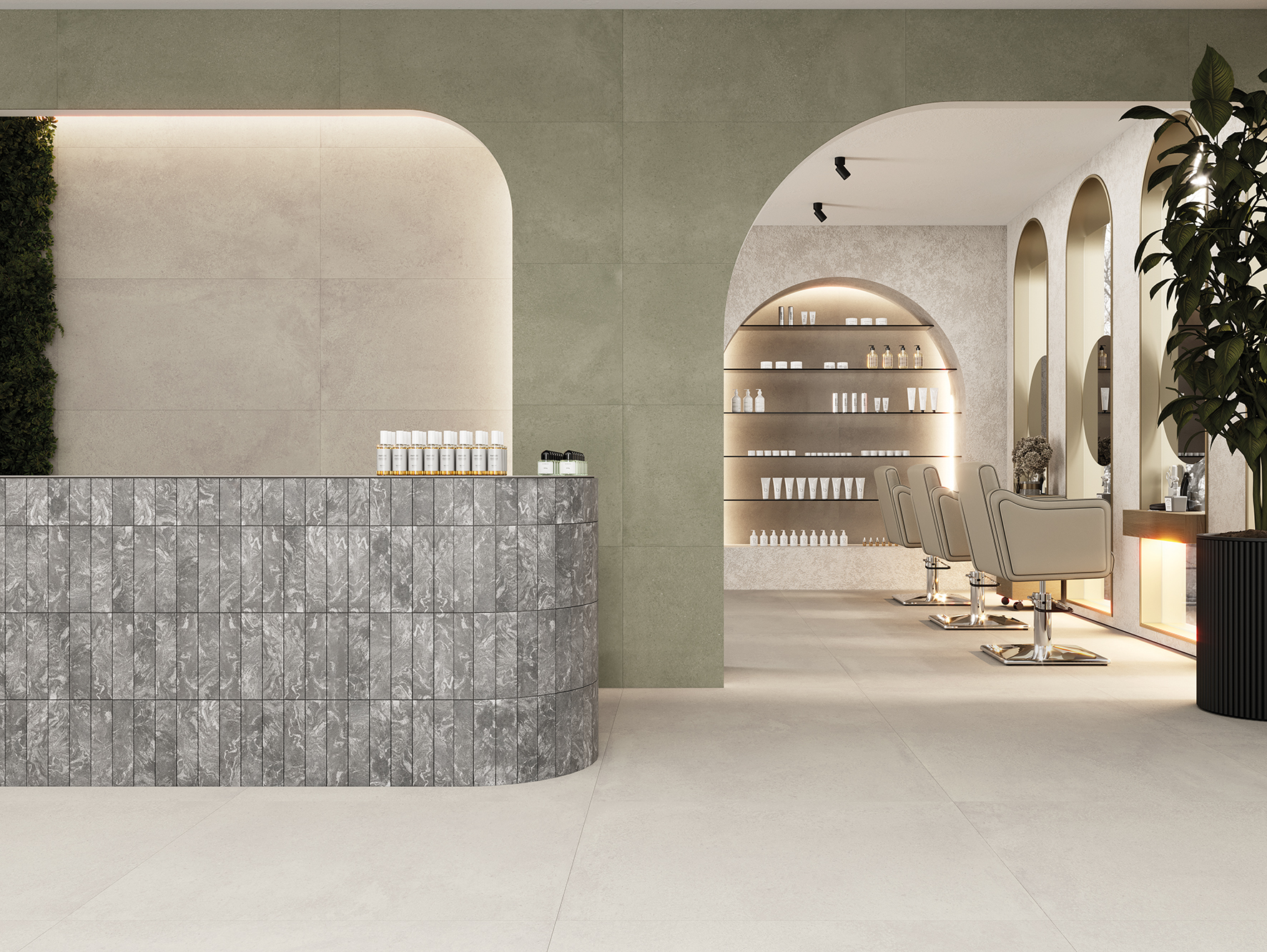 Steinoptik Beige 60x120cm