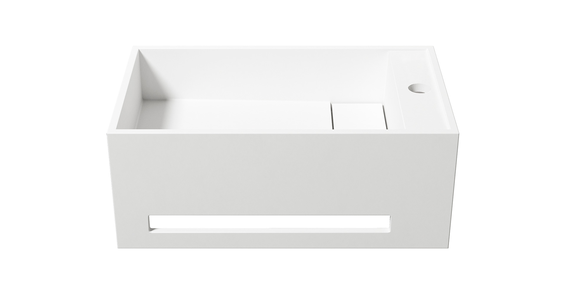 Hängewaschtisch Luna White 50x30x20cm