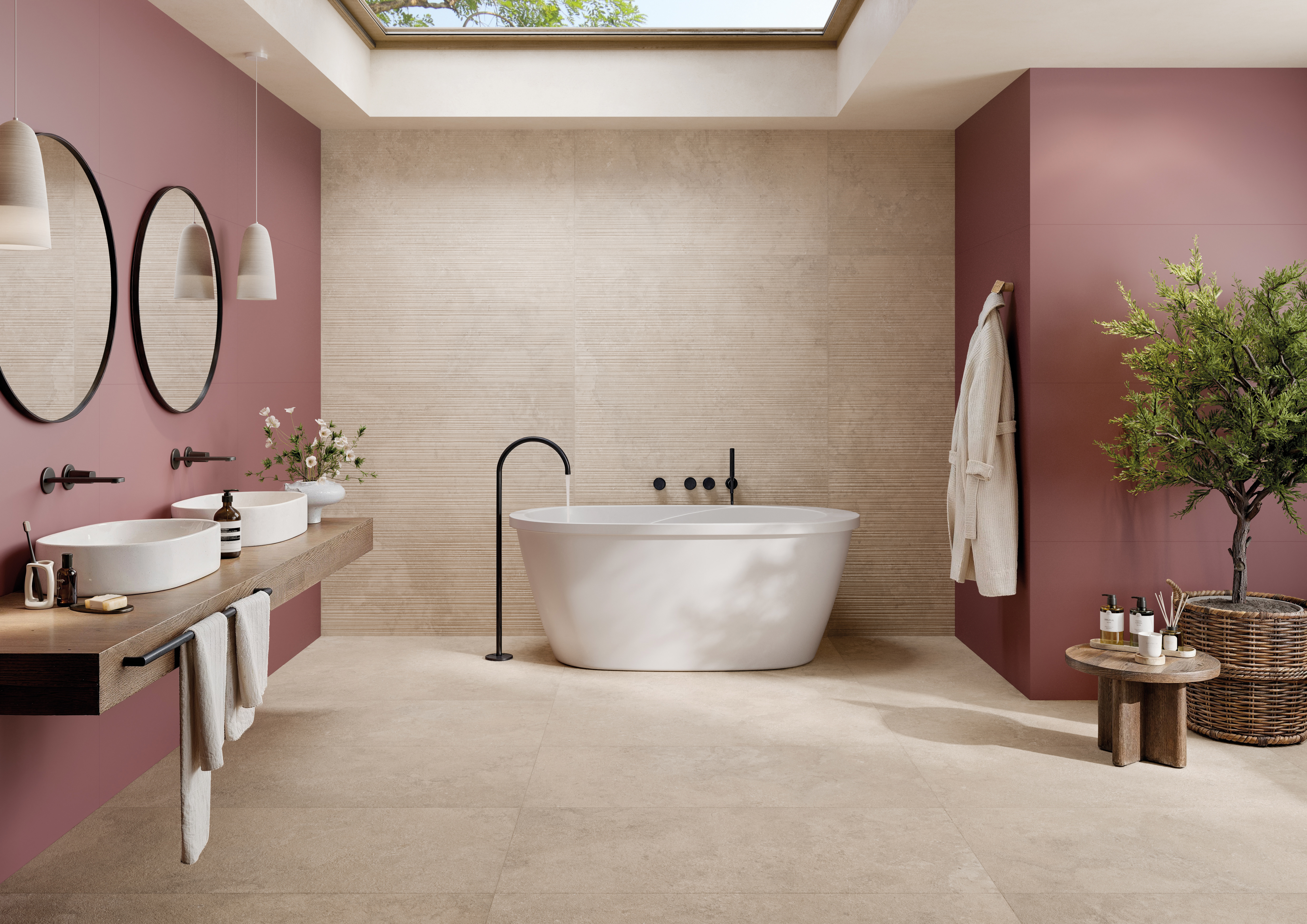 Steinoptik Beige 60x120cm