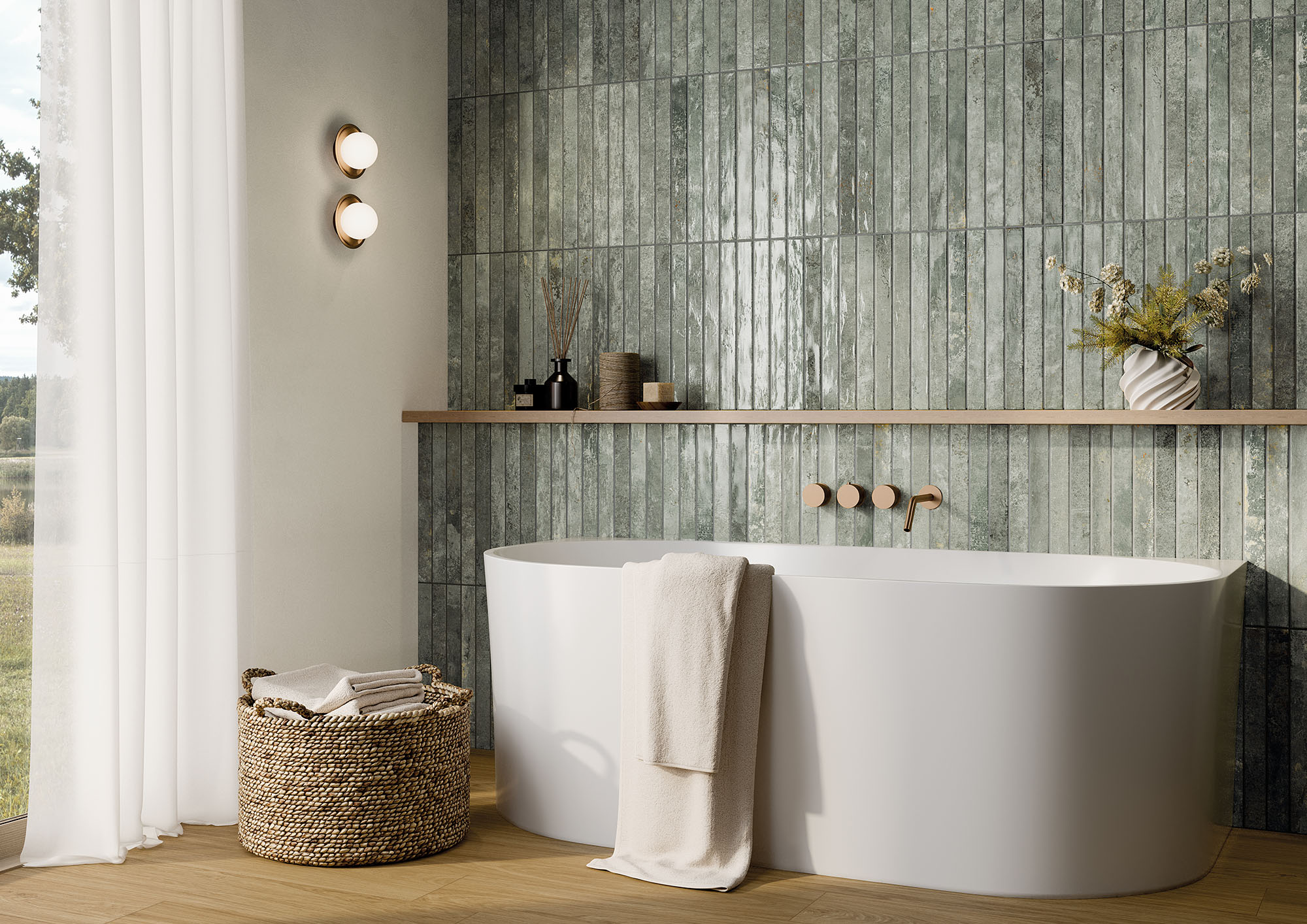 Wandverkleidung Jade 4,8x45cm