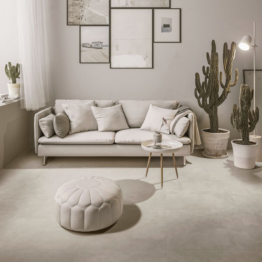 Betonoptik Whitegrey 60x60cm