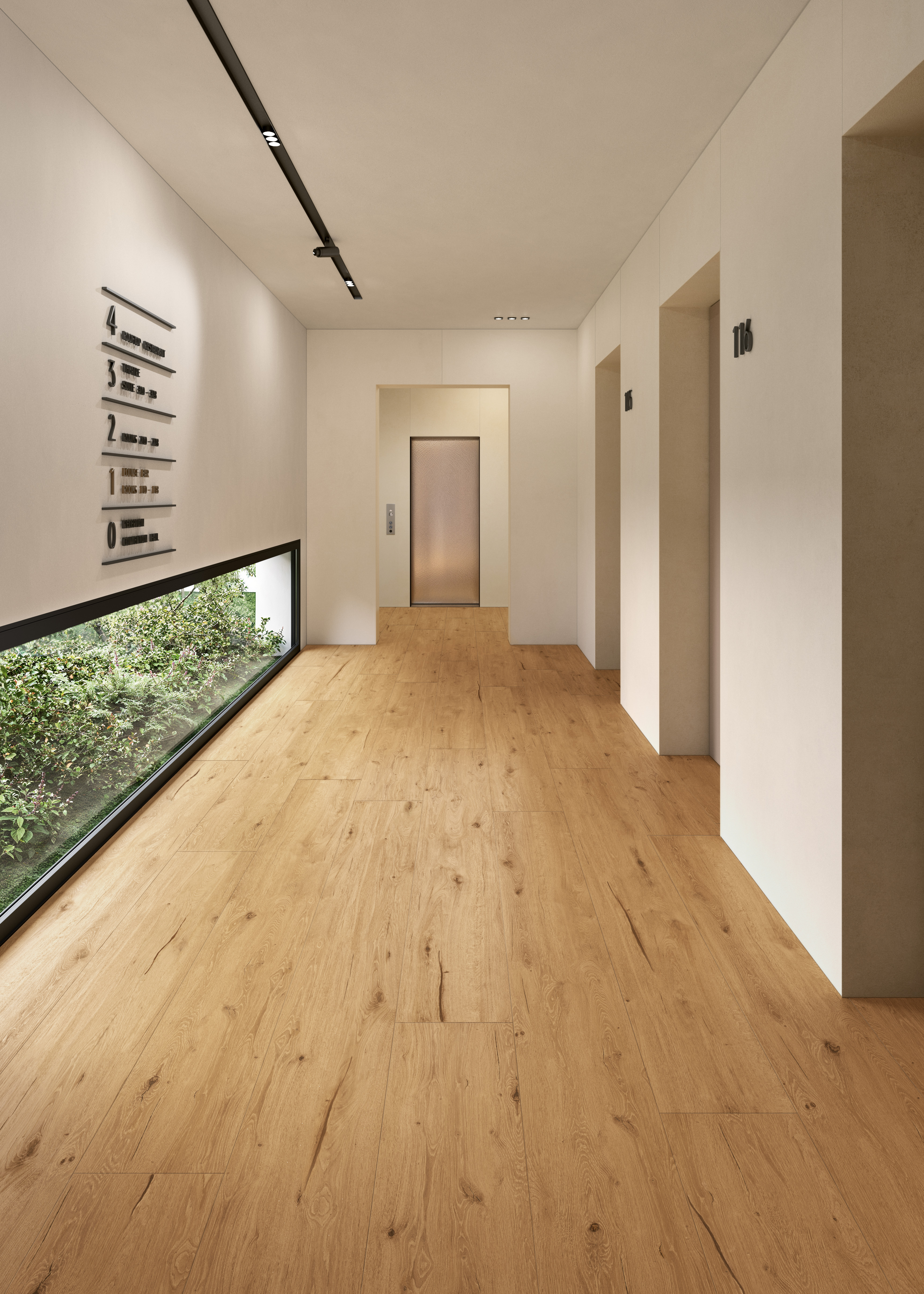 Holzoptik Dunkel 30x120cm