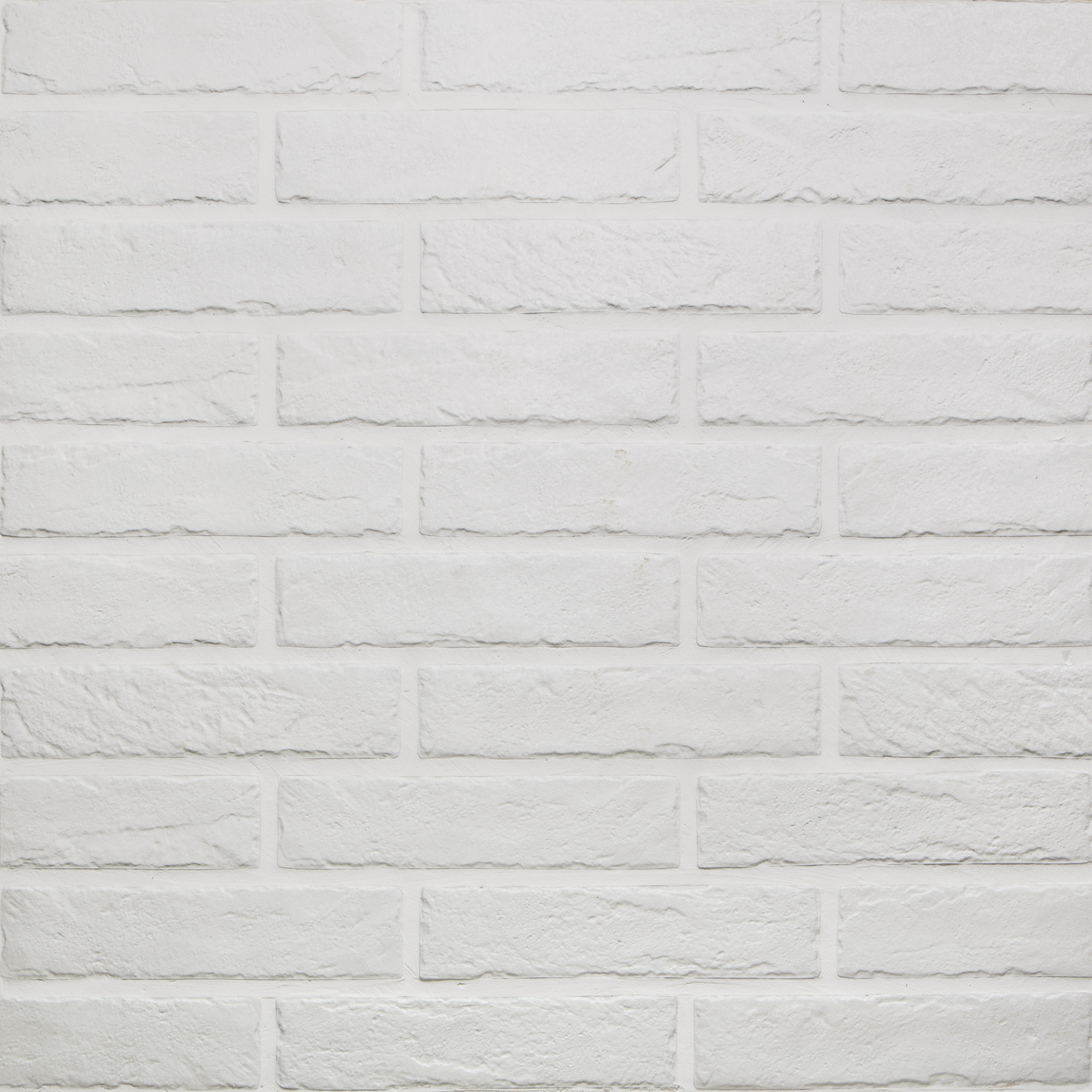 Wandverkleidung Ziegeloptik White Soft 6x25cm