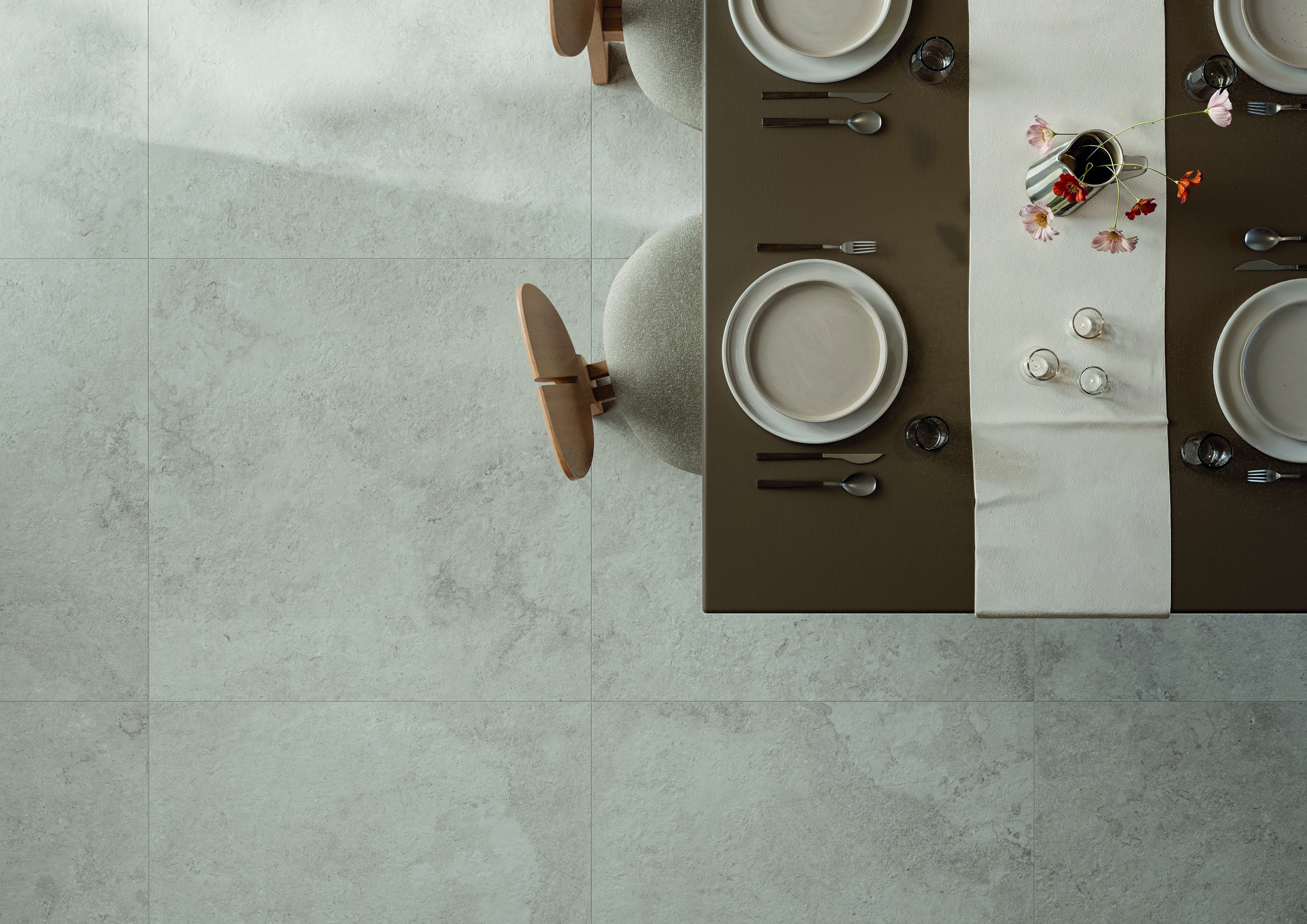 Steinoptik White 60x60cm